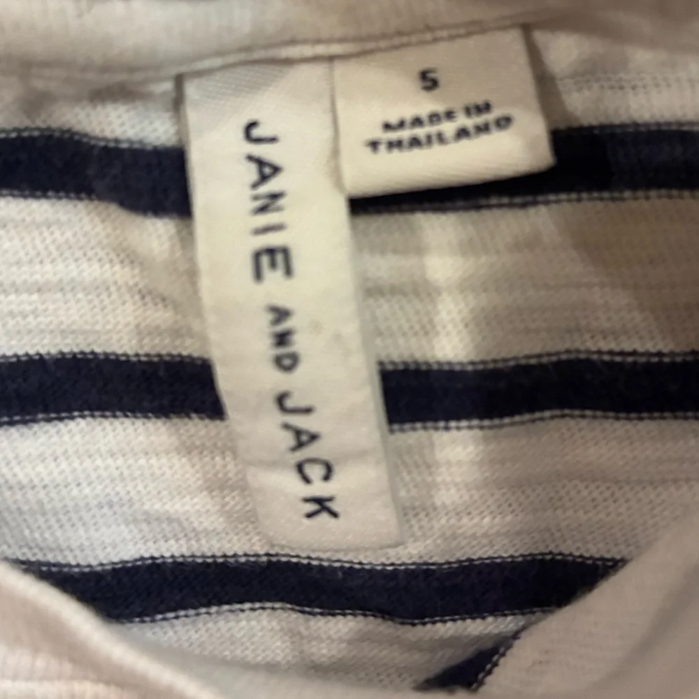 Janie and Jack The Striped Slub Tee - Picture 4 of 4